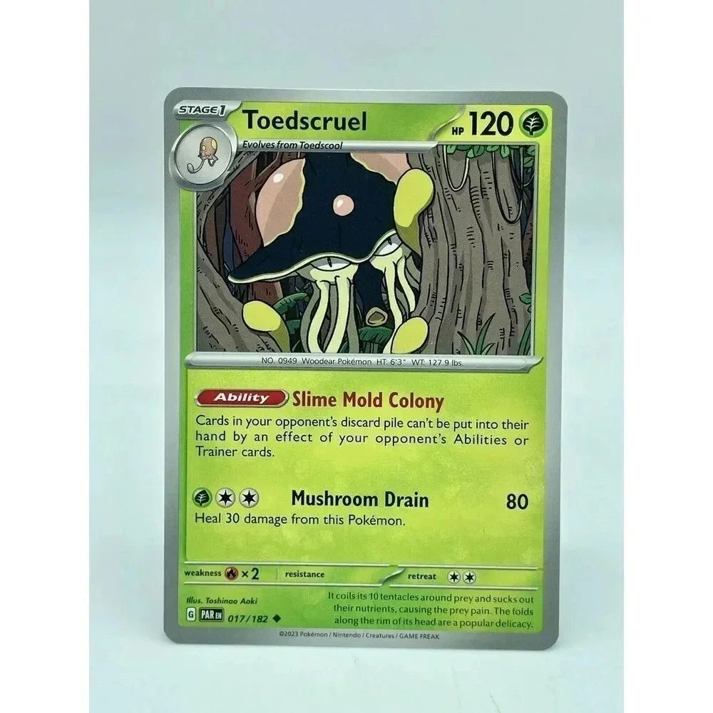 toedscruel pokemon card Pokemon | Toys | Toedscruel 7182 Paradox Riftuncommon Nonholo Pokemon Tcg  Mint Unplayed